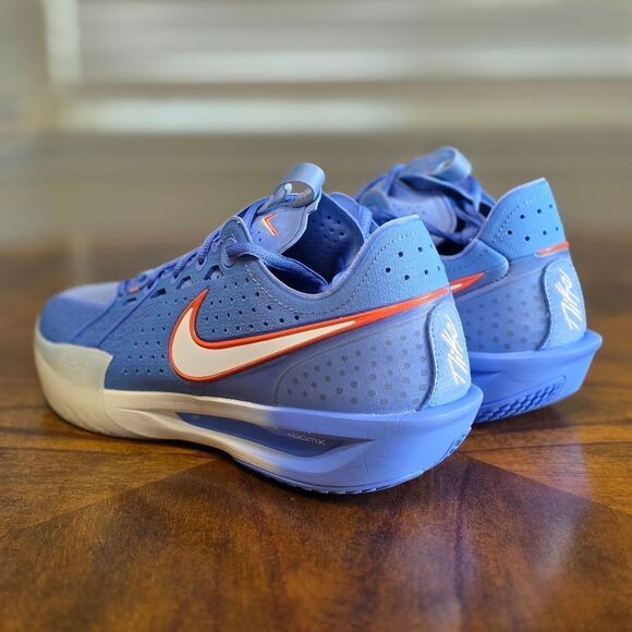 Nike GT Cut 3 Air ZoomX UNC Royal Pulse White Basketball Shoes 12 SE DV2913-403 - Picture 6 of 16
